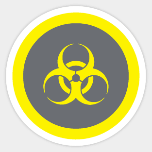 Biohazard Sticker